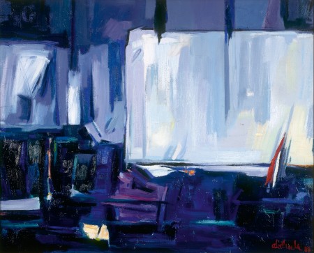 Estudio de pintor