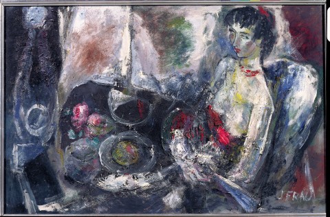 Mujer con paloma