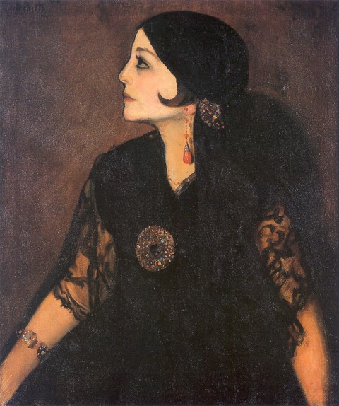 Retrato de gitana