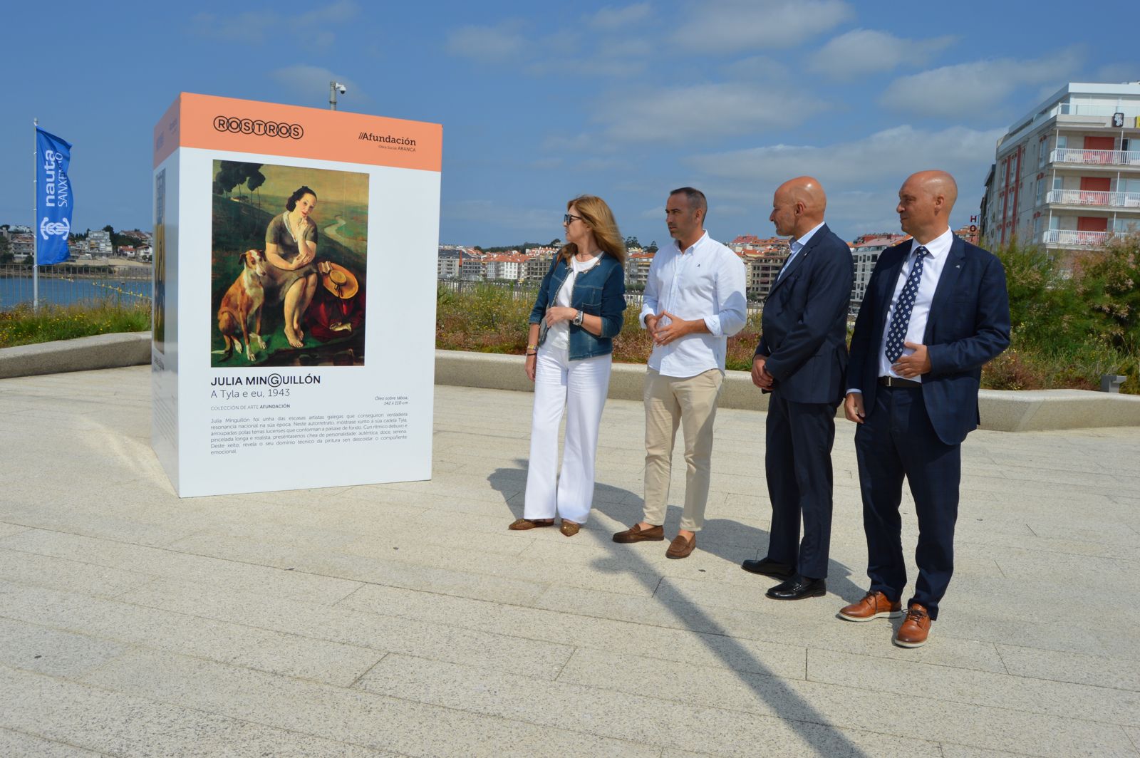 ABANCA, Afundación y el Concello de Sanxenxo presentan la muestra «Rostros das coleccións de ABANCA e Afundación» 