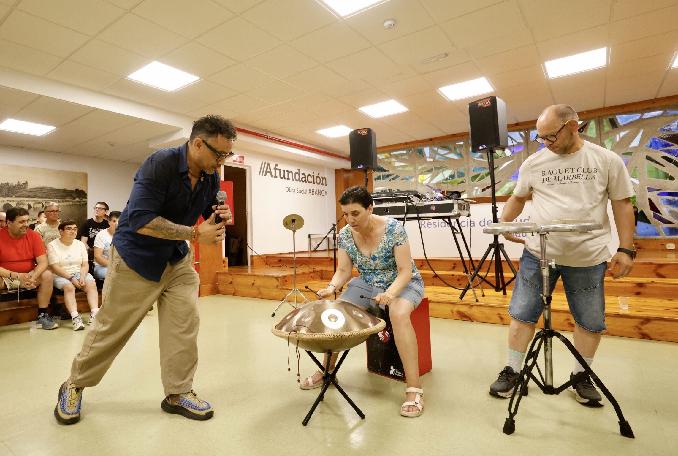 200 participantes en Special Olympics disfrutarán en la Residencia de estudiantes de Afundación de conciertos de musicoterapia