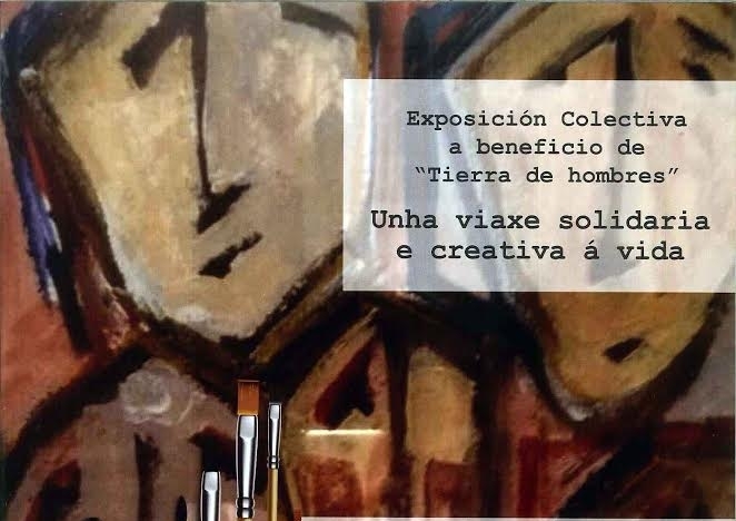 Afundación y Tierra de Hombres presentan en A Coruña la V exposición colectiva «Unha viaxe solidaria e creativa á vida»